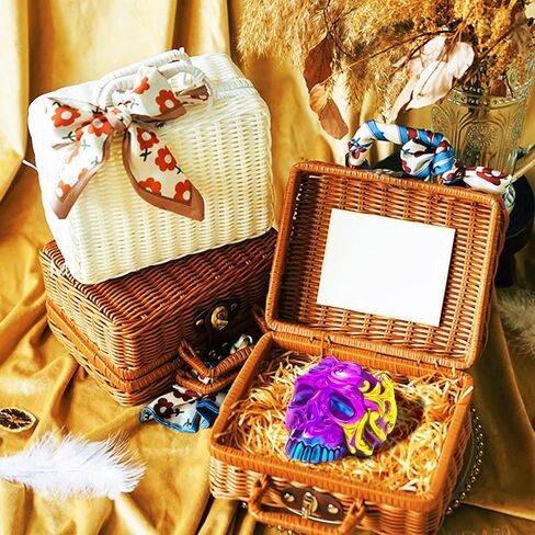 قالب راتنج BSRESIN لحامل فرشاة المكياج، قوالب سيليكون للديكور الجمجمة لراتنج الإيبوكسي، قالب جمجمة سيليكون لصناعة يدوية الراتنج الإيبوكسي الصب in Kuwait