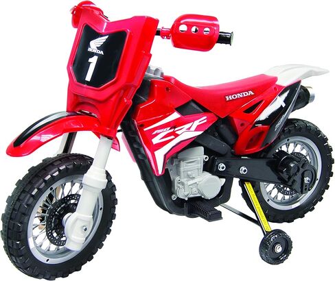 دراجة هوندا CRF250R الترابية 185 من بيست رايد أون كارز، تعمل ببطارية 6 فولت، أحمر، كبير in Kuwait