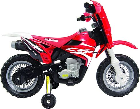 دراجة هوندا CRF250R الترابية 185 من بيست رايد أون كارز، تعمل ببطارية 6 فولت، أحمر، كبير in Kuwait
