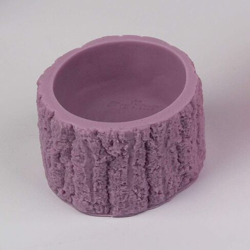Tree Stump Flower Pot Silicone Mold Concrete Clay Succulent Planter Mold Vase Candle Holder Handmade Soap Craft Resin Tool in Saudi Arabia