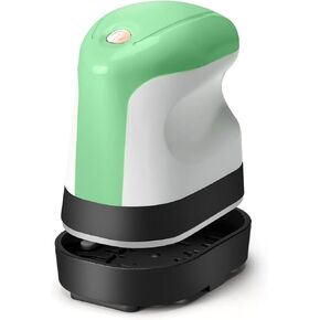YLSCI Mini Heat Press، آلة ضغط حراري للقمصان، صانع الملصقات، مكواة صغيرة للحرف اليدوية، الأحذية، القبعات، ومشروعات الفينيل الصغيرة (أخضر) in Kuwait