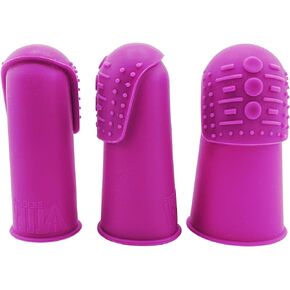Comfortable Soft Thimble | THIK-Grip Edition | Small (1) - Medium (1) - Large (1)
