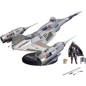 ستار وورز ذا فينتاج كوليكشن The Mandalorian's N-1 Starfighter، The Mandalorian 3.75 بوصة مركبة وشخصيات مجسمة، للأعمار من 4 سنوات فما فوق in Saudi Arabia