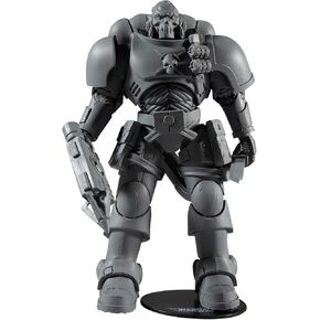 ألعاب ماكفارلين Warhammer 40,000 Space Marine Reiver (مقاومة للفنانين) مع قاذفة العنب وقاعدة مجسمة مقاس 7 بوصات in Kuwait
