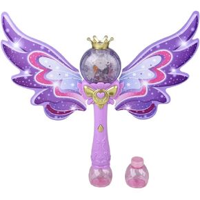 14" Fairy Bubble Blower Wand with Dazzling LED Lights – Forest & Twelfth Bubble Wands for Kids, Battery-Powered Bubble Blaster, includes Bubble Solution – Perfect Bubble Blower for Toddlers (Fairy) in Kuwait