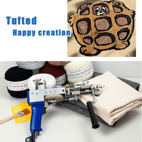 Non-slip Tufting Cloth Thick Backing Fabric, 2mm Thick (More Wear-resistant & Tear-resistant & Durable) Perfect Rug Backing Fabric & Rug Making Supplies (71 x 118 Inch) in Saudi Arabia
