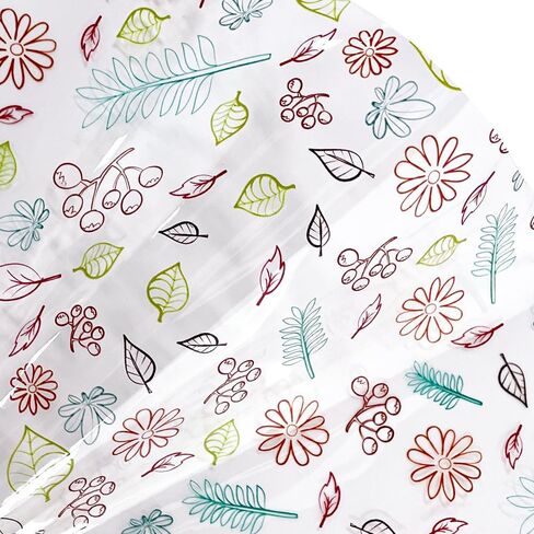 ONEART | 12"×54" Cute Art Style Clear Jelly Vinyl Star Printed Transparent TPU Leather Fabric for Handbags Crafts in Saudi Arabia