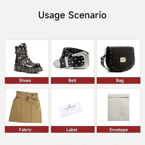 كماشة ثقب العيينة 1/5 بوصة (4.5 مم) كماشة ثقب العيينة مع 100 قطعة من الثقوب المعدنية الذهبية، كماشة ثقب الجلد للنسيج in Kuwait