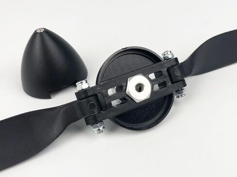 Viloga RC Folding Propeller 9×5 inch w/Spinner Size D38×H35mm, and Motor Shaft Diameter φ4.0 with Nylon Plastic Spinner for RC Plane Drone Remote Control Airplane (9×5, Shaft φ4.0) in Saudi Arabia