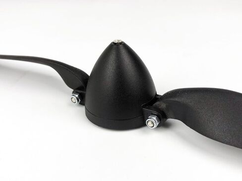 Viloga RC Folding Propeller 9×5 inch w/Spinner Size D38×H35mm, and Motor Shaft Diameter φ4.0 with Nylon Plastic Spinner for RC Plane Drone Remote Control Airplane (9×5, Shaft φ4.0) in Saudi Arabia