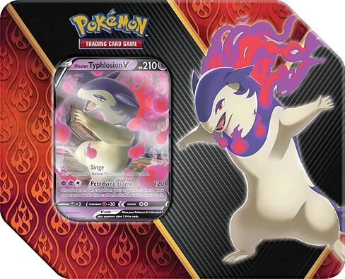 Pokemon Cards: Divergent Power Hisuian Typhlosion V Tin in Saudi Arabia