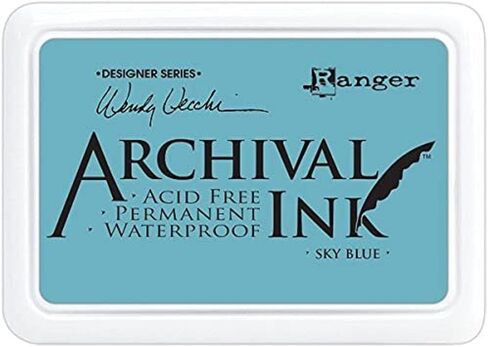 Ranger Wendy Vecchi Designer Series Sky Blue Archival Ink Pad in Saudi Arabia