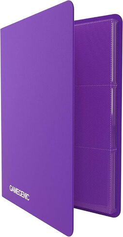 Casual Album 18-Pocket | Organize Standard and Japanese Size Collectible Cards | Premium Card Game Protector | Holds up to 360 Cards | Ideal for Playset Collections | Green Color | Made by Gamegenic in Saudi Arabia