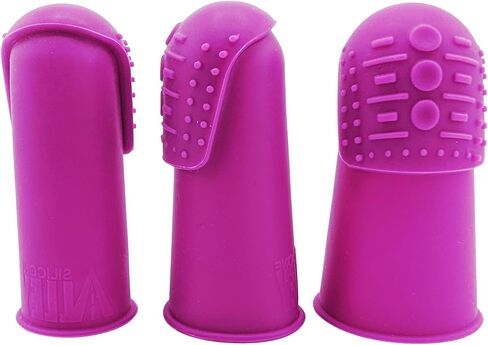 Comfortable Soft Thimble | THIK-Grip Edition | Small (1) - Medium (1) - Large (1) | Set of Large Sturdy Sewing Needles with Holder (1) in Saudi Arabia