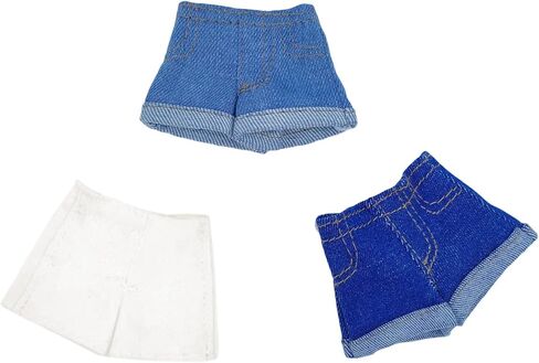 3pcs/lot Doll Clothes for 11.5" Doll Outfits Pleated Skirt Cosplay Students Skirts 1/6 Dolls Accessories (Style B) in Saudi Arabia