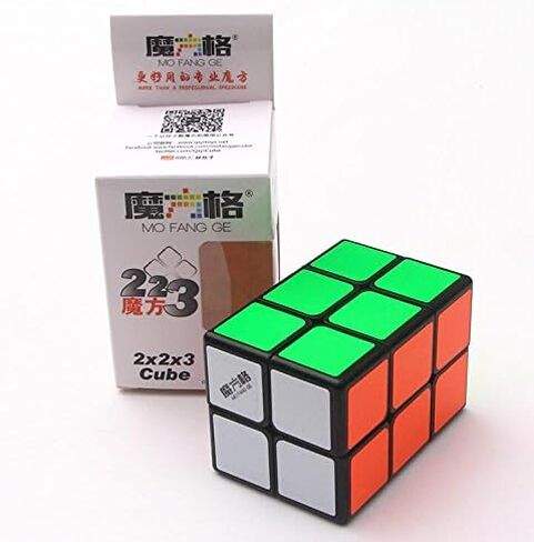 CuberSpeed 2x2x3 Black Cuboid Cube 223 Magic Cube Tower Shaped MoFangGe 2x2x3 Magic Cube in Saudi Arabia