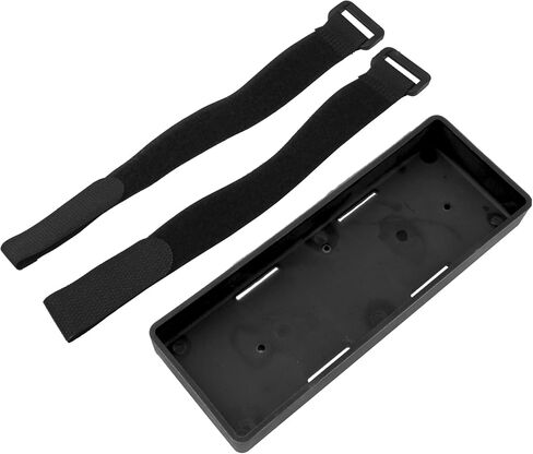 1Pcs ShareGoo Plastic RC Car Battery Tray Case for 2S Lithium & 7.2V NiMH Battery Compatible with Axial SCX10 RC4WD D90 Traxxas TRX-4 1/10 RC Car (Black) in Saudi Arabia