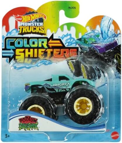 Hot Wheels 2022 - Monster Trucks - Podium Crasher - Color Shifters in Saudi Arabia