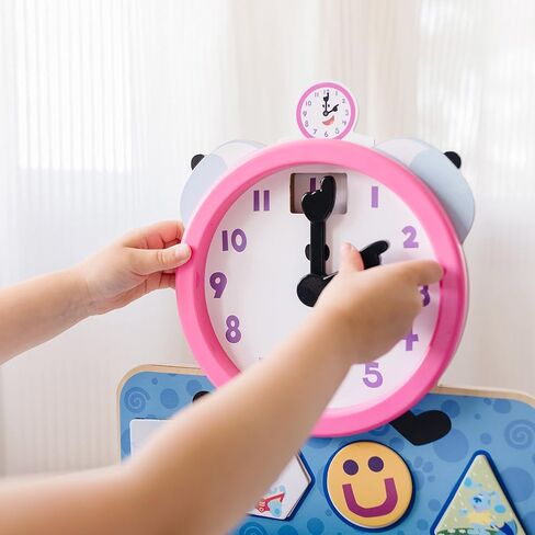 Melissa & Doug Blue's Clues & You! Wooden Tickety Tock Magnetic Clock (31 Pieces) in Saudi Arabia