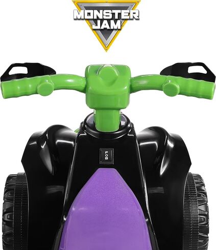 Sonic The Hedgehog 6V ATV Quad للأطفال - لعبة ركوب قوية وآمنة مع بطارية قابلة لإعادة الشحن - القيادة الأمامية والعكسية - سعة الوزن القصوى 55 رطلاً - للأعمار من 2-3 سنوات in Kuwait