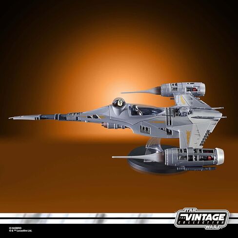 ستار وورز ذا فينتاج كوليكشن The Mandalorian's N-1 Starfighter، The Mandalorian 3.75 بوصة مركبة وشخصيات مجسمة، للأعمار من 4 سنوات فما فوق in Kuwait
