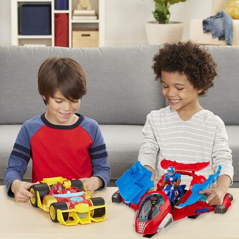 مجسم Marvel Super Hero Adventures وJetquars Multipack، 3 شخصيات مجسمة و3 مركبات، ألعاب 5 بوصات للأطفال من سن 3 سنوات فما فوق (حصريًا لأمازون) in Saudi Arabia