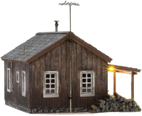 Woodland Scenics BR4955 N B/U Rustic Cabin in Saudi Arabia