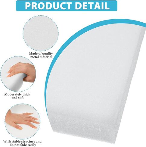 Nuenen 8 Pieces Upholstery Cushion Foam 15 x 13 x 0.8 Inch High Density Foam Craft Cushion Foam Couch Cushion Replacement for Sofa Chair Padding Support Replacement Repair in Saudi Arabia