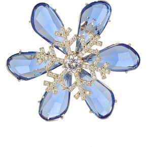 AILONMEI Rotating Floral Series Brooch Jewelry For Woman Fashion, Large Costume Broches & Pins Christmas Gift