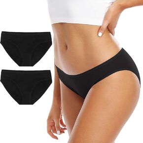 ملابس داخلية نسائية من SNM Apparels - ملابس داخلية قطنية للنساء - سراويل داخلية ناعمة ومسامية وخفيفة الوزن ومطاطة للسيدات