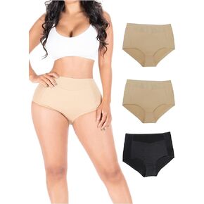 BE SHAPY x3 Pack Fajas Columbianas Reductoras y Mouldeadoras ملابس داخلية نسائية للتحكم في البطن ملابس داخلية للنساء in Kuwait