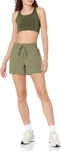 Amazon Essentials Women's Studio Woven Stretch Short in Saudi Arabia