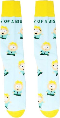 ساوث بارك جوارب طويلة للجنسين مرخصة رسميا من باترز ستوتش سون اوف ايه بسكويت - مقاس واحد يناسب الجميع in Kuwait