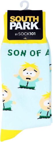 ساوث بارك جوارب طويلة للجنسين مرخصة رسميا من باترز ستوتش سون اوف ايه بسكويت - مقاس واحد يناسب الجميع in Kuwait