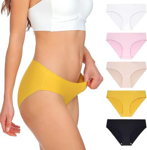 XINBANG Seamless Underwear for Women Panties Underwear Women 5-Pack in Saudi Arabia
