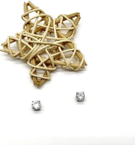 JEWPARK 16 زوجًا من الأقراط للرجال والنساء 316L من الفولاذ المقاوم للصدأ متدلية على شكل طوق على أقراط غير مثقوبة مجموعة أقراط تشيكوسلوفاكيا in Kuwait