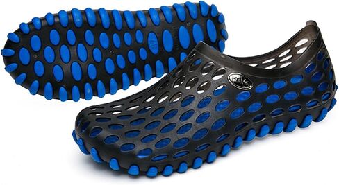 clapzovr Mens Sandals Shower Water Shoes Beach Swim Pool River Shoes Comfort Garden Clogs in Kuwait