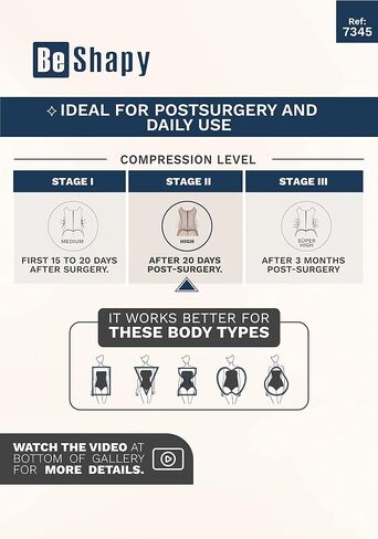 BE SHAPY x3 Pack Fajas Columbianas Reductoras y Mouldeadoras ملابس داخلية نسائية للتحكم في البطن ملابس داخلية للنساء in Saudi Arabia
