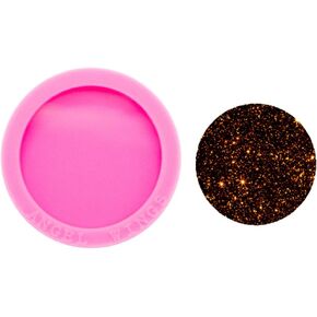 Angel Wings Super Shiny 1.5 inch/ 3.8cm Round Circle Silicone Mold Epoxy Resin Casting Molds Craft for DIY Phone Socket Decoration Badge Reel Mold in Kuwait