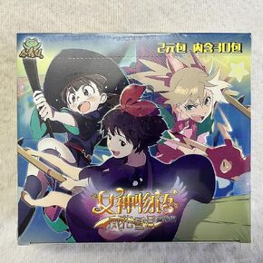 بطاقات تجارة الرسوم المتحركة، بطاقات قصة Goddess، Goddess Story TCG، صندوق تعزيز Goddess Story، بطاقة Waifu، (Dla-2M09) 180 قطعة