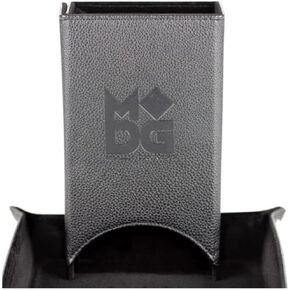 FanRoll Fold Up Dice Tower: Black, Role Playing Game Dice Accessories for Dungeons and Dragons