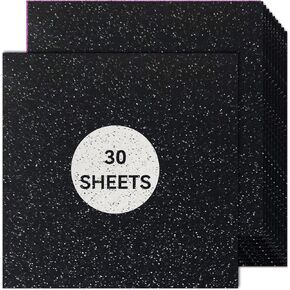 White Glitter Cardstock - 30 Sheets Glitter Paper - Sized 12" x 12" - Premium Card Stock for Scrapbooking, Crafts, Decorations, Weddings… in Kuwait