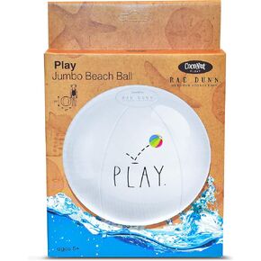 Coconut Float Rae Dunn Large 27 Inch Inflatable Beach Balls - Great for Summer Parties & Swim Events