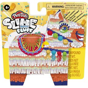Play-Doh Slime Feathery Fluff Scented Whimsical Llama Pinata Toy for Kids 4 Years and Up with 4 Mix-ins and 2 Cans of Compound, Non-Toxic
