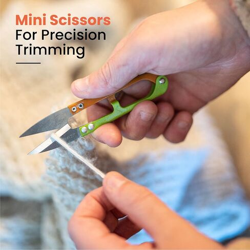 Crochet Kit for Beginners to Take Up Crocheting Crochet Hooks Crochet Stitch Markers and Crochet Needle Set Get Started with Crochet Easily by Hobbi Co. in Saudi Arabia
