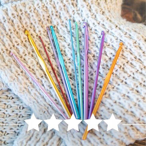 Crochet Kit for Beginners to Take Up Crocheting Crochet Hooks Crochet Stitch Markers and Crochet Needle Set Get Started with Crochet Easily by Hobbi Co. in Saudi Arabia