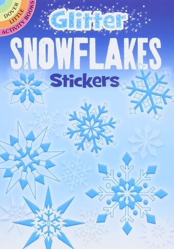 Glitter Snowflakes Stickers (Dover Little Activity Books: Winter) in Saudi Arabia