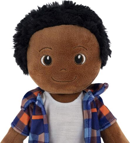 Playtime من Eimmie Soft Baby Doll - دمى خرقة قطيفة للفتيات والفتيان بعمر عامين، والأطفال الصغار والرضع - دمية قطيفة - دمية طفلي الأولى - دمية طفل قطيفة قابلة للغسل وجسم من القماش الحسي 14 بوصة - Ollie in Saudi Arabia