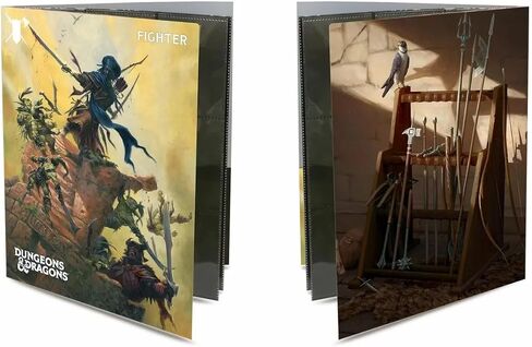 Fighter - Class Folio with Stickers for Dungeons & Dragons in Saudi Arabia