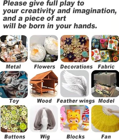 غراء Guoelephant 20 جرام للحرف اليدوية، لاصق للحرف اليدوية، غراء للحرف اليدوية سريع الجفاف شفاف، غراء فائق فوري للحرف اليدوية، DIY، المعدن، البلاستيك، المطاط، الخشب، الجلود، سجل القصاصات، صناعة البطاقات، الصورة، اللعبة، النموذج، الديكور، الكريستال in Kuwait